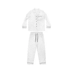 Polka Dot Women's Satin Pajamas